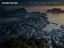 Tablet Screenshot of alesund.vineyard.no
